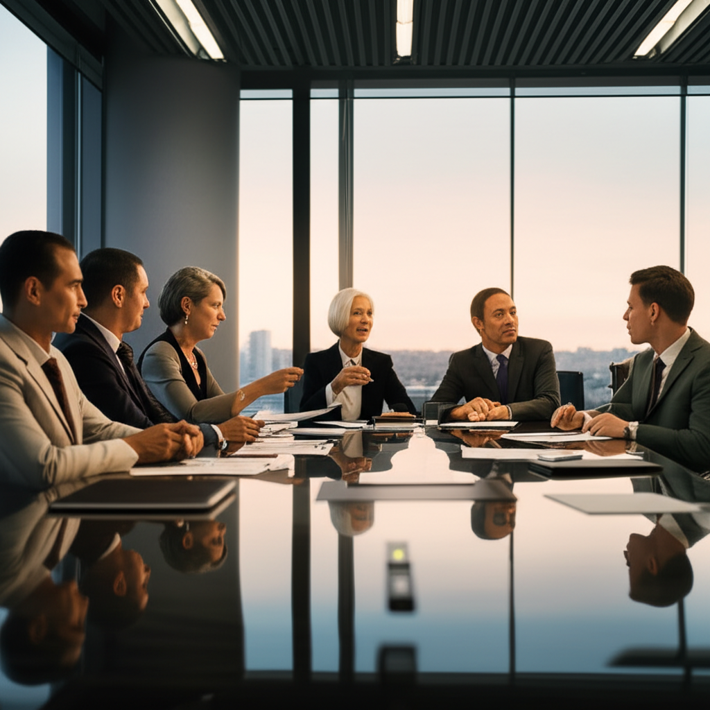 Investment strategy meeting